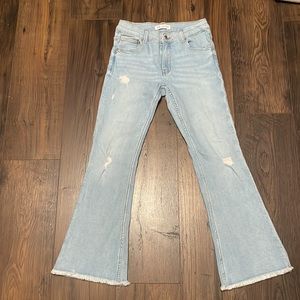 ZARA GIRLS THE FLARE DENIM JEANS SIZE 11-12